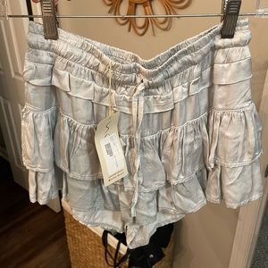 Sofia S/M silver skort